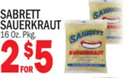 C Town SABRETT SAUERKRAUT offer