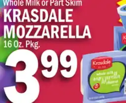 C Town KRASDALE MOZZARELLA offer