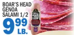 C Town BOAR'S HEAD GENOA SALAMI 1/2 offer