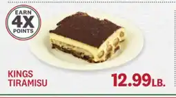Kings Food Markets KINGS TIRAMISU offer