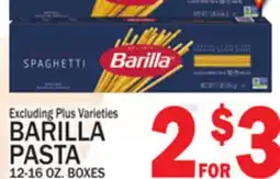 C Town BARILLA PASTA offer