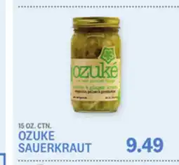 Kings Food Markets OZUKE SAUERKRAUT offer