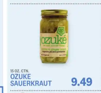Kings Food Markets OZUKE SAUERKRAUT offer