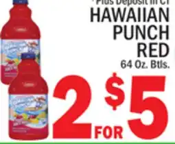 C Town HAWAIIAN PUNCH RED offer