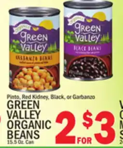 C Town GREEN VALLEY ORGANIC BEANS offer