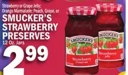 C Town SMUCKER'S STRAWBERRY PRESERVES offer