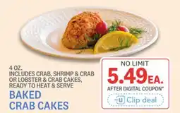 Kings Food Markets BAKED CRAB CAKES offer