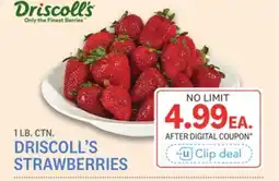 Kings Food Markets DRISCOLL'S STRAWBERRIES offer