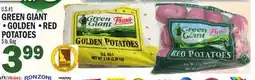 C Town GREEN GIANT GOLDEN, RED POTATOES offer