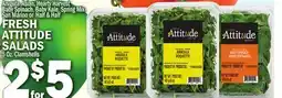 C Town FRESH ATTITUDE SALADS offer
