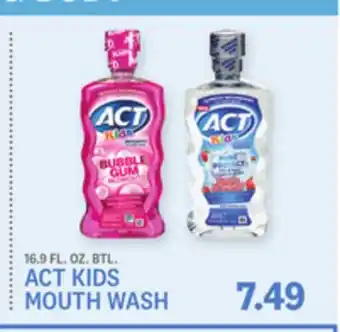 Kings Food Markets ACT KIDS MOUTH WASH offer