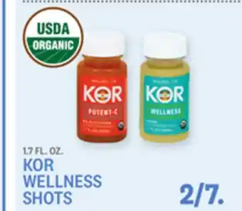 Kings Food Markets KOR WELLNESS SHOTS offer