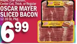 C Town OSCAR MAYER SLICED BACON offer