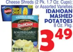 Bravo Supermarkets IDAHOAN MASHED POTATOES 8 Oz. Pkg offer