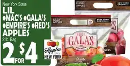 Bravo Supermarkets LIL • MAC'S • GALA'S • EMPIRE'S • RED'S APPLES offer