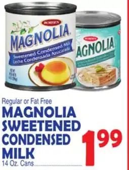 Bravo Supermarkets MAGNOLIA SWEETENED CONDENSED MILK offer