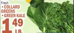 Bravo Supermarkets COLLARD GREENS, GREEN KALE offer