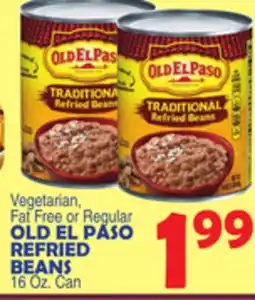 Bravo Supermarkets OLD EL PASO REFRIED BEANS offer