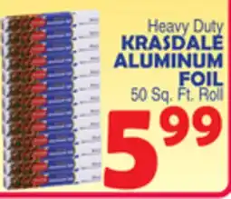 Bravo Supermarkets KRASDALE ALUMINUM FOIL offer