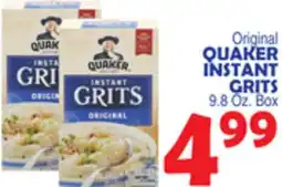 Bravo Supermarkets QUAKER INSTANT GRITS offer