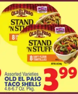 Bravo Supermarkets OLD EL PASO TACO SHELLS offer