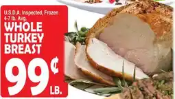 Bravo Supermarkets WHOLE TURKEY BREAST offer