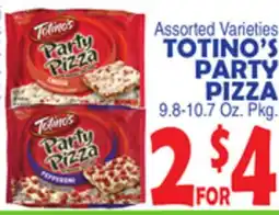 Bravo Supermarkets TOTINO'S PARTY PIZZA offer