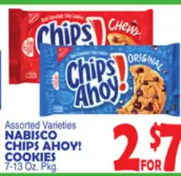 Bravo Supermarkets NABISCO CHIPS AHOY! COOKIES 7-13 Oz. Pkg offer
