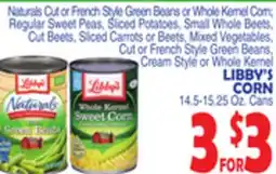 Bravo Supermarkets LIBBY'S CORN offer
