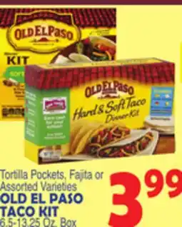 Bravo Supermarkets OLD EL PASO TACO KIT offer