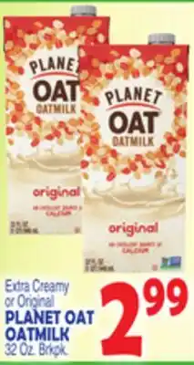 Bravo Supermarkets PLANET OAT OATMILK offer