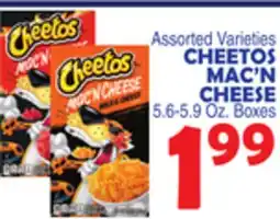 Bravo Supermarkets CHEETOS MAC'N CHEESE offer