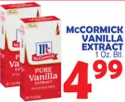 Bravo Supermarkets CORMICK VANILLA EXTRACT offer