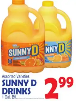 Bravo Supermarkets SUNNY D DRINKS offer