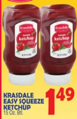 Bravo Supermarkets KRASDALE EASY SQUEEZE KETCHUP offer