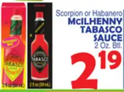 Bravo Supermarkets MCILHENNY TABASCO SAUCE offer