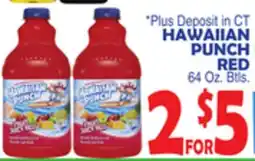 Bravo Supermarkets HAWAIIAN PUNCH RED offer