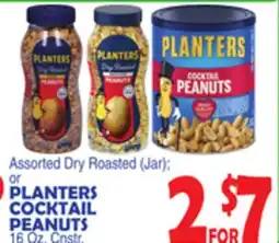 Bravo Supermarkets PLANTERS COCKTAIL PEANUTS offer