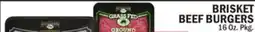 Bravo Supermarkets BRISKET BEEF BURGERS offer