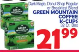Bravo Supermarkets GREEN MOUNTAIN COFFEE K-CUPS offer