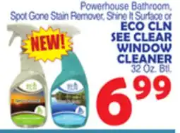 Bravo Supermarkets ECO CLN SEE CLEAR WINDOW CLEANER offer
