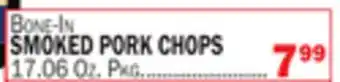 Bravo Supermarkets SMOKED PORK CHOPS offer