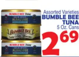 Bravo Supermarkets BUMBLE BEE TUNA offer