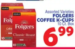 Bravo Supermarkets FOLGERS COFFEE K-CUPS offer