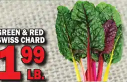 Bravo Supermarkets GREEN & RED SWISS CHARD offer