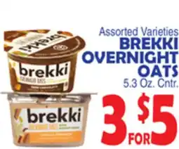 Bravo Supermarkets BREKKI OVERNIGHT OATS offer