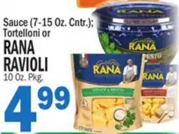 Bravo Supermarkets RANA RAVIOLI RAVIOLI 10 Oz. Pkg offer