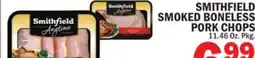 Bravo Supermarkets SMITHFIELD SMOKED BONELESS PORK CHOPS offer