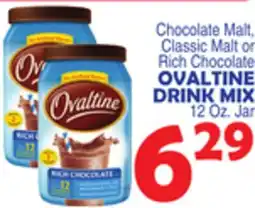 Bravo Supermarkets OVALTINE DRINK MIX offer