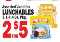 Bravo Supermarkets LUNCHABLES offer